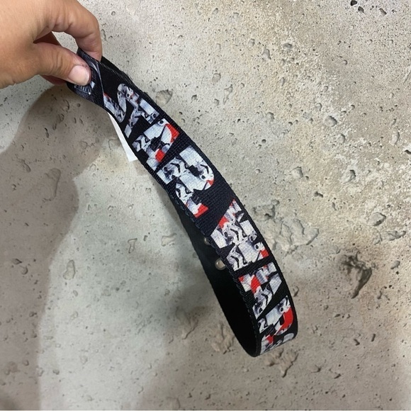 Disney Star Wars black red white small/medium dog collar - Picture 1 of 5